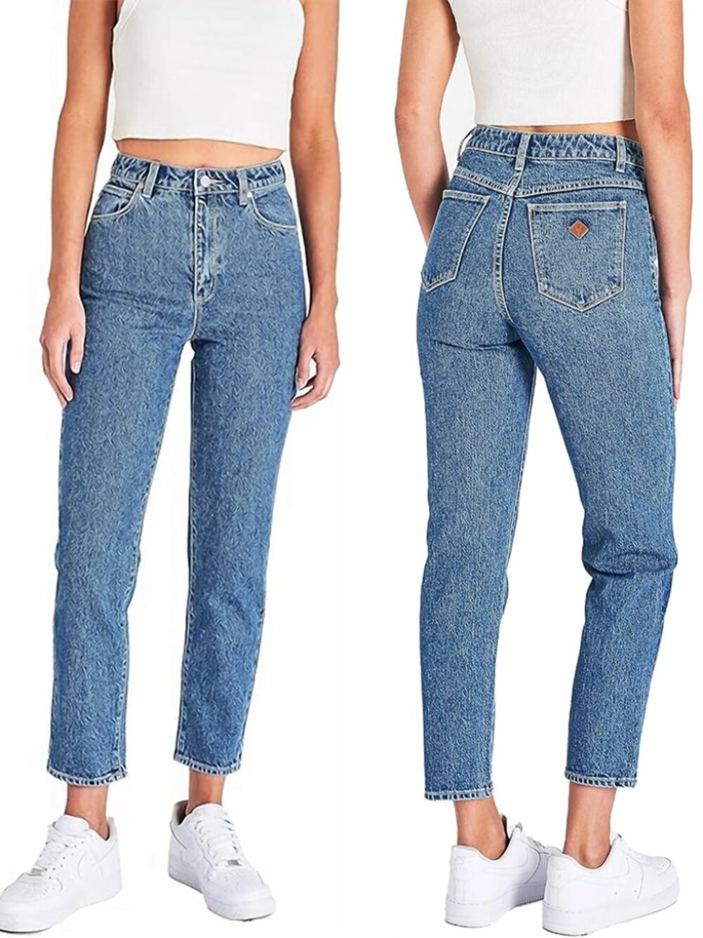 Abrand '94 High Slim Jeans — Medium Denim / 30